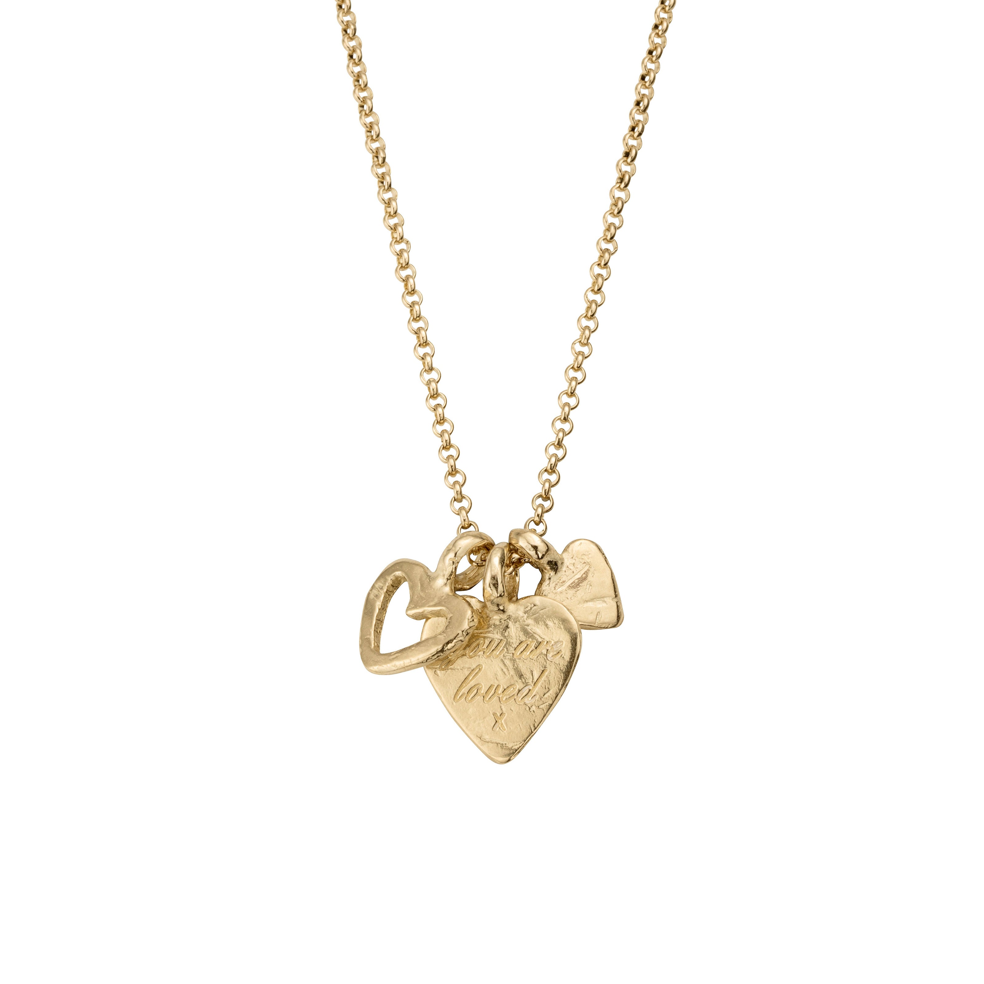 Gold A Lot of Love Necklace