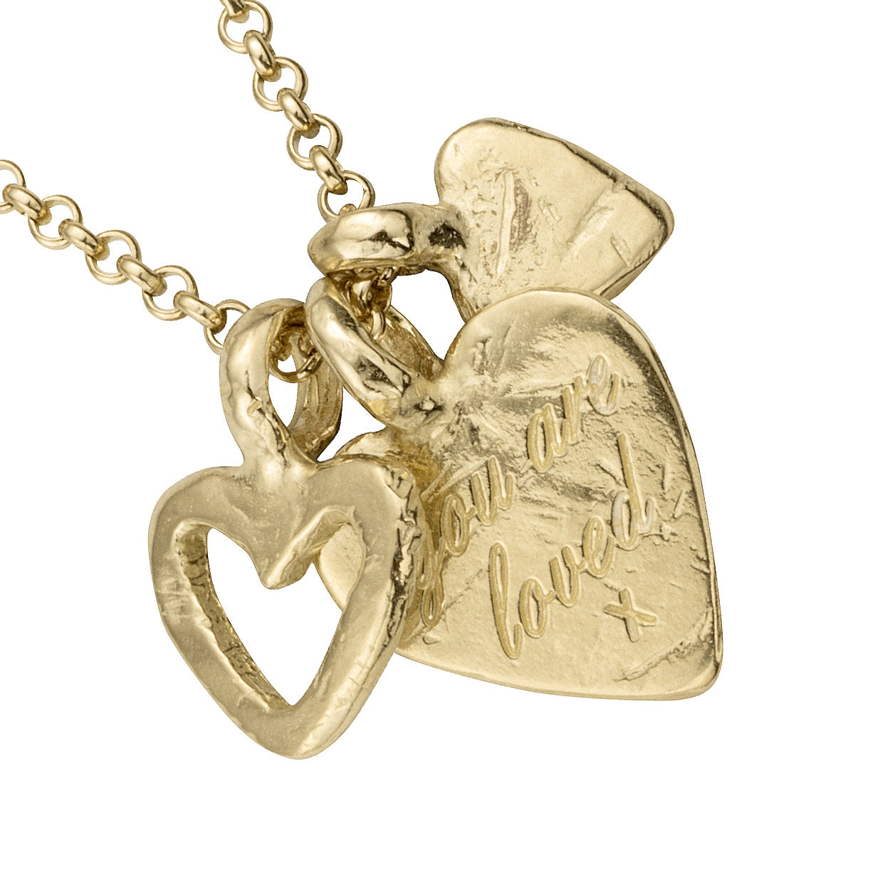 Gold A Lot of Love Necklace