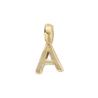 Gold Mini Alphabet Charm