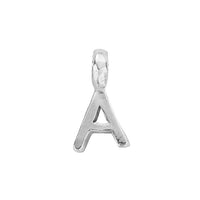 Silver Mini Alphabet Charm