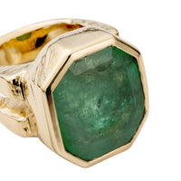 AUGUSTINE Gold Emerald Ring