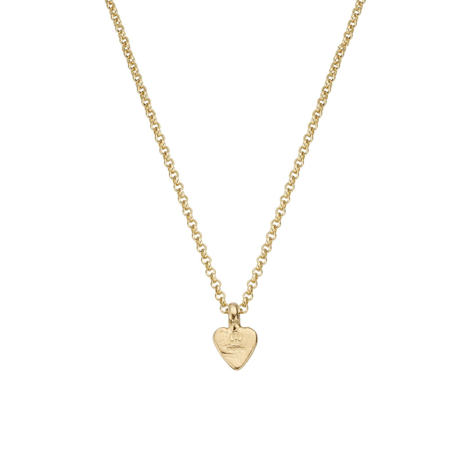 Gold Baby Heart Necklace