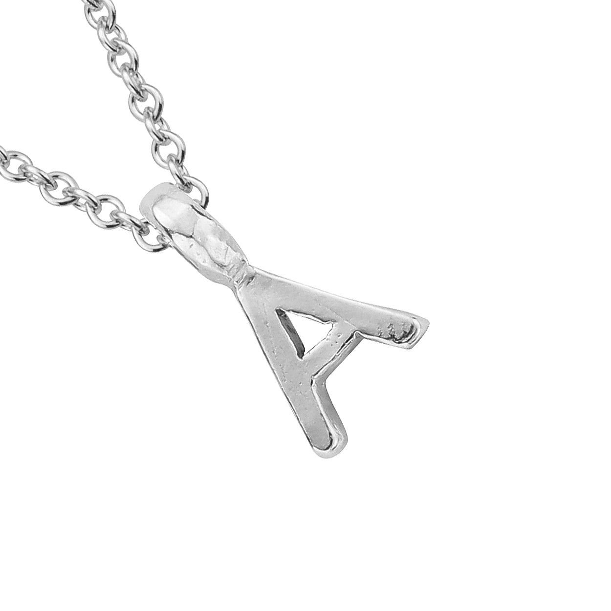 Children's Silver Mini Alphabet Necklace