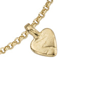 Gold Baby Heart Chain Bracelet