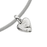 Silver Baby Heart Sailing Rope