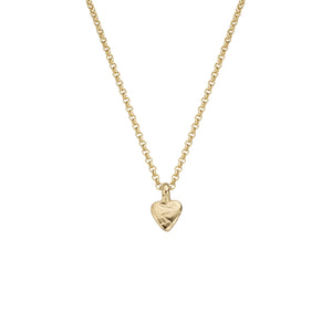 Gold Baby Heart Necklace