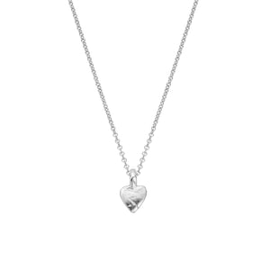 Silver Baby Heart Necklace