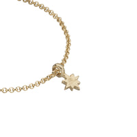 Gold Baby North Star Chain Bracelet