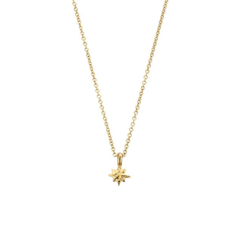Gold Baby North Star Necklace