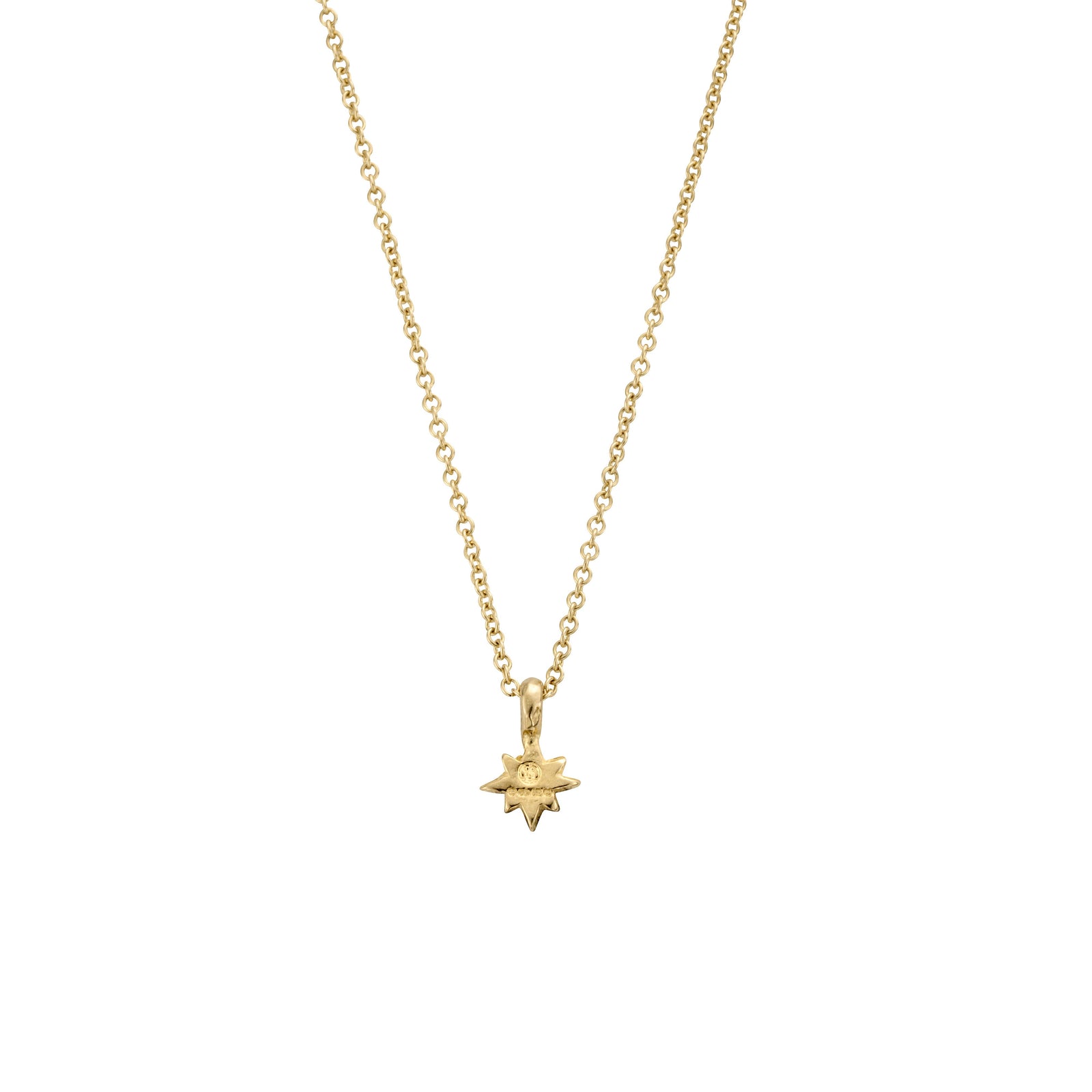Gold Baby North Star Necklace