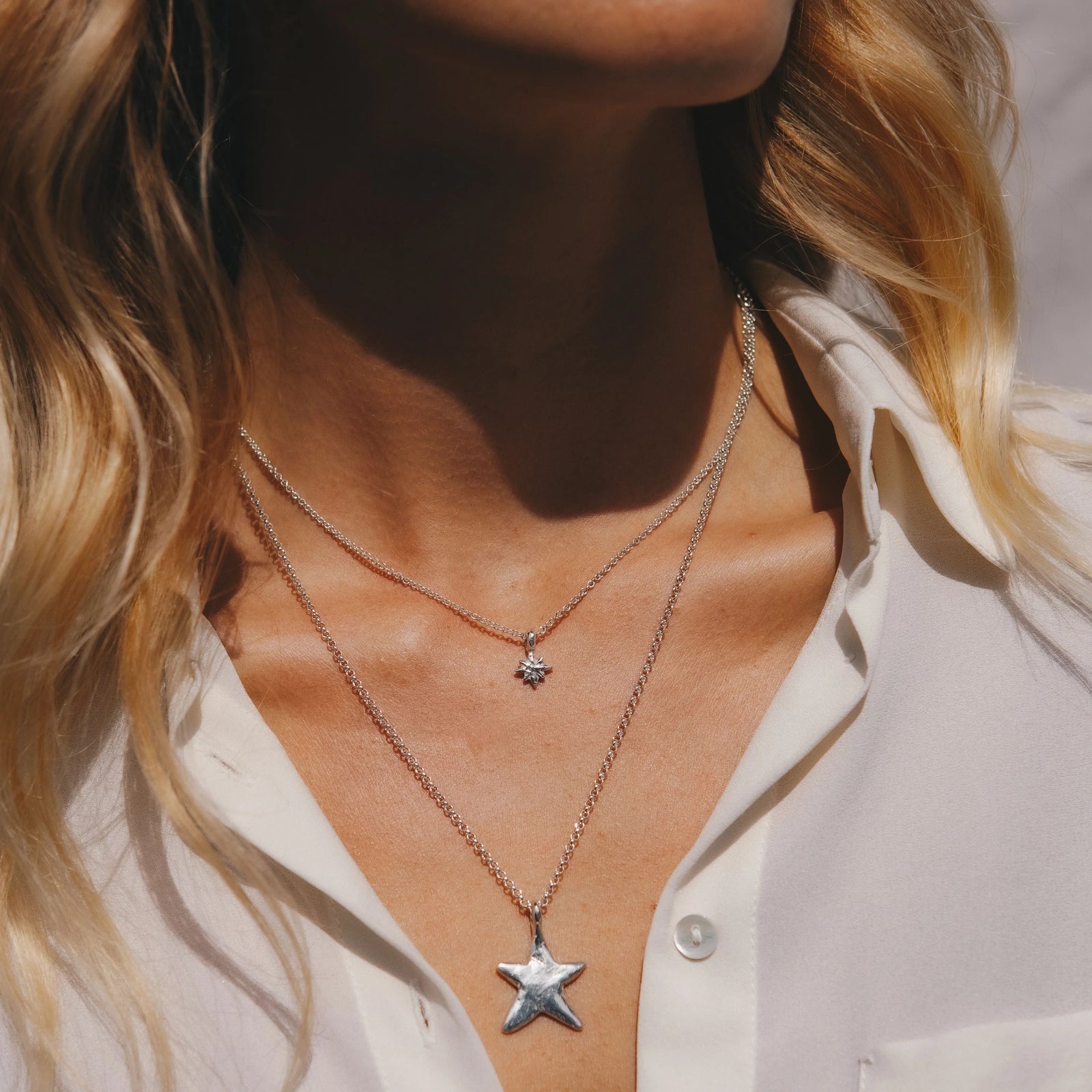Silver Baby North Star Gift Set