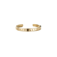 Gold Baby Signature Bangle