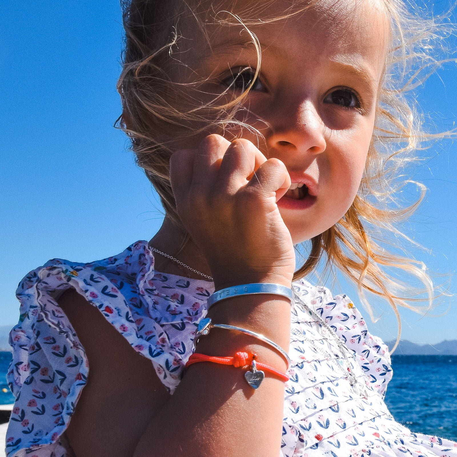 Silver Baby Signature Bangle