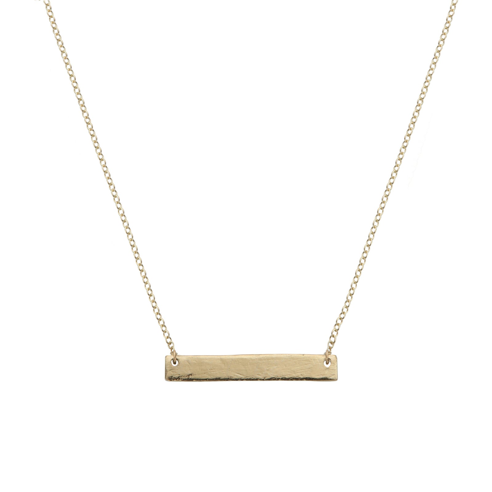 Gold Bar Necklace