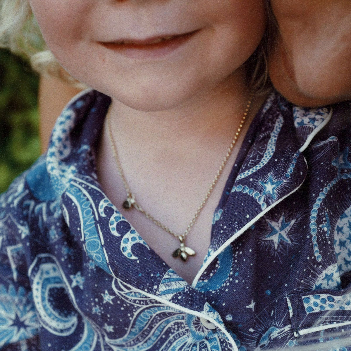 Children's Gold Mini Honey Bee Necklace