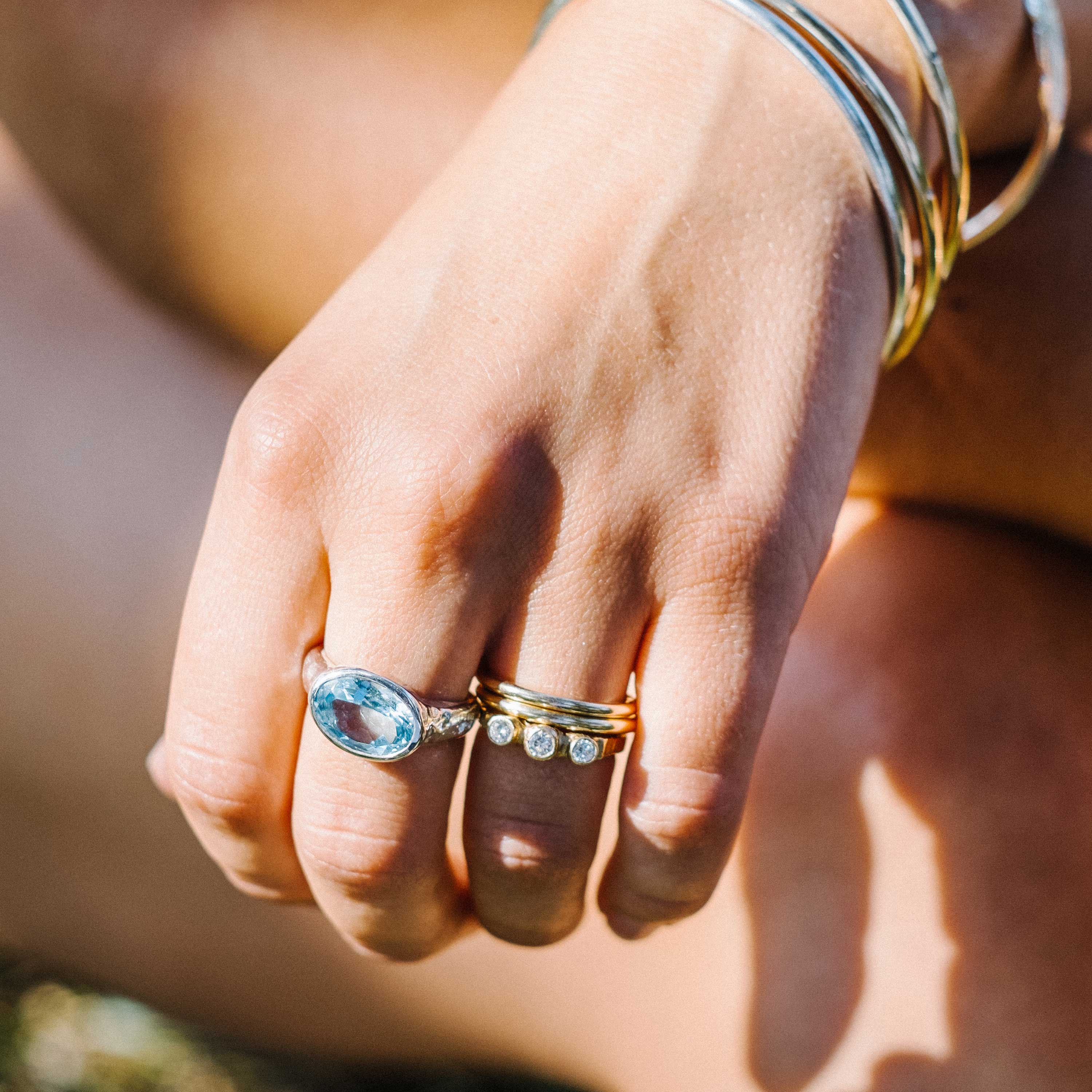 Stacking Rings | Dainty minimal & timeless rings – J&CO Jewellery