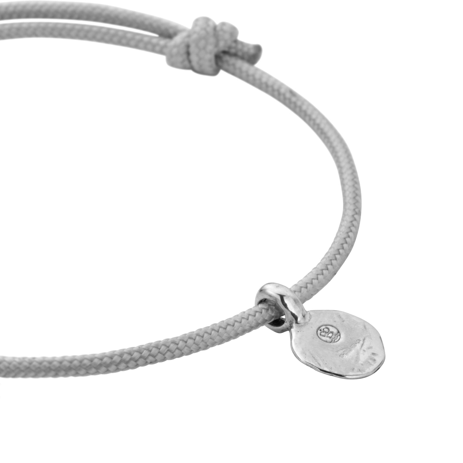 Silver Mini Disc Sailing Rope with Handwriting