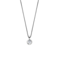 DAHLIA White Gold Diamond Necklace