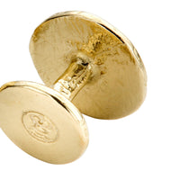 Gold Disc Cufflinks