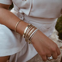 Gold Luxury Signature Bangle