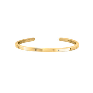 Gold Diamond Luxury Forever Cuff