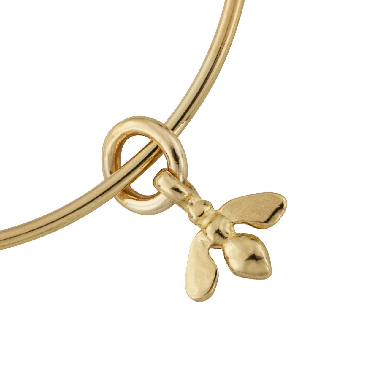 Buy The Gold Mini Honey Bee Bangle From British Jewellery Designer buy-the-gold-mini-honey-bee-bangle-from-british-jewellery-designer