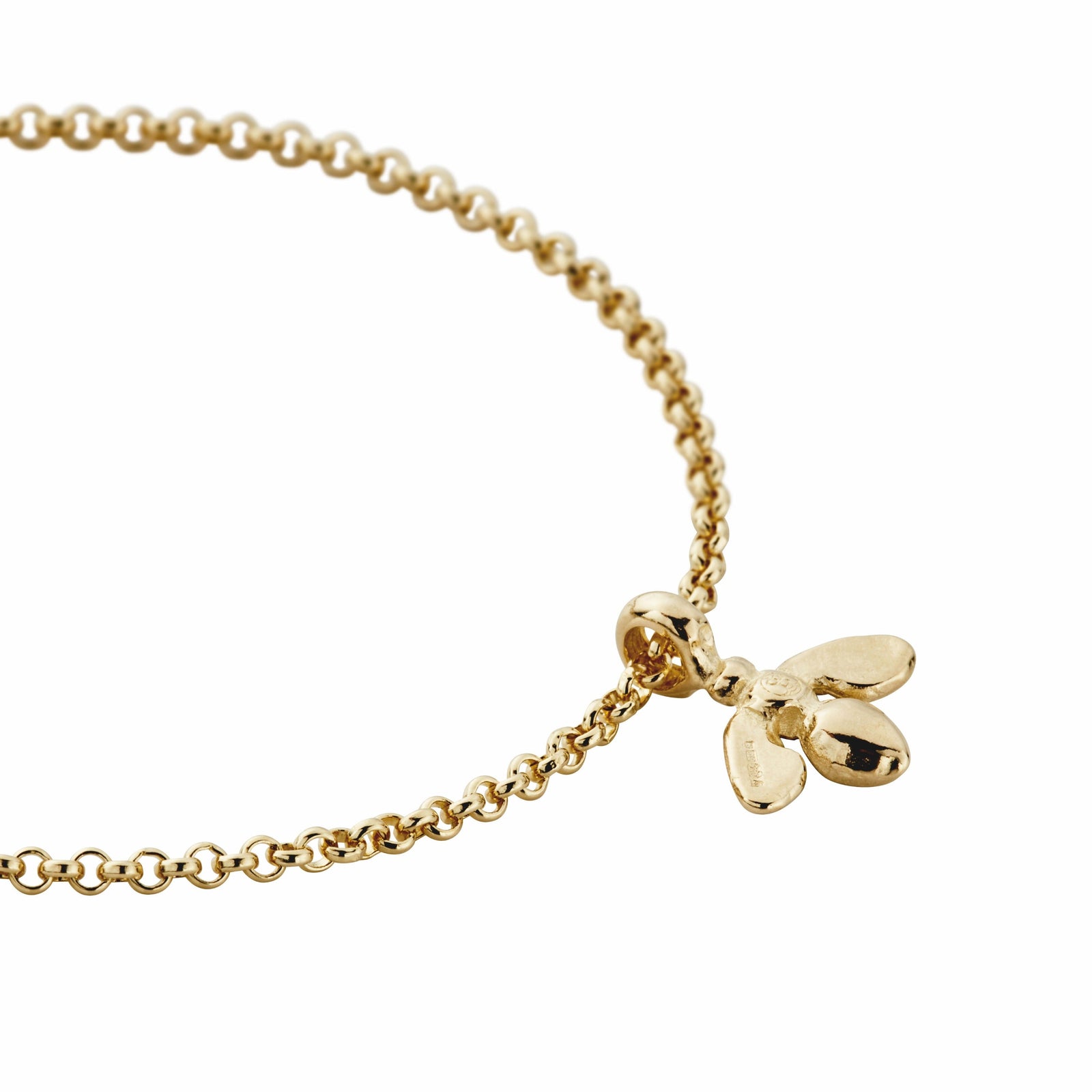 Gold Mini Honey Bee Chain Bracelet