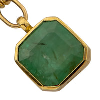 ELPIDA Gold Emerald Necklace