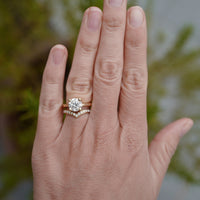 'The Eternity' 9ct Gold Round 2ct Lab Grown Diamond Claw Engagement Ring