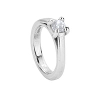 ETOILE White Gold Diamond Claw Ring