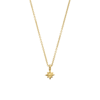 Children's Gold Baby North Star Necklace