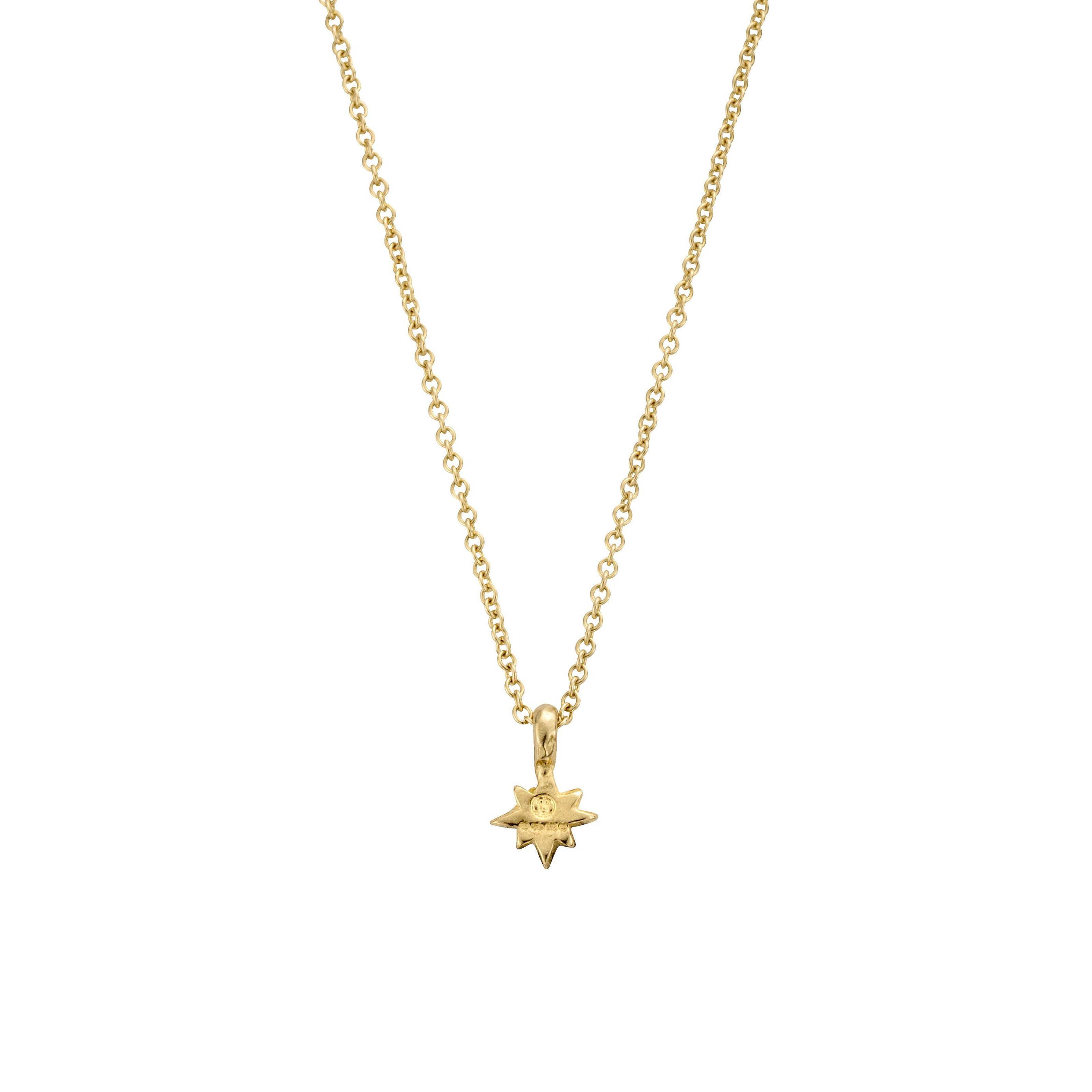 Children's Gold Baby North Star Necklace