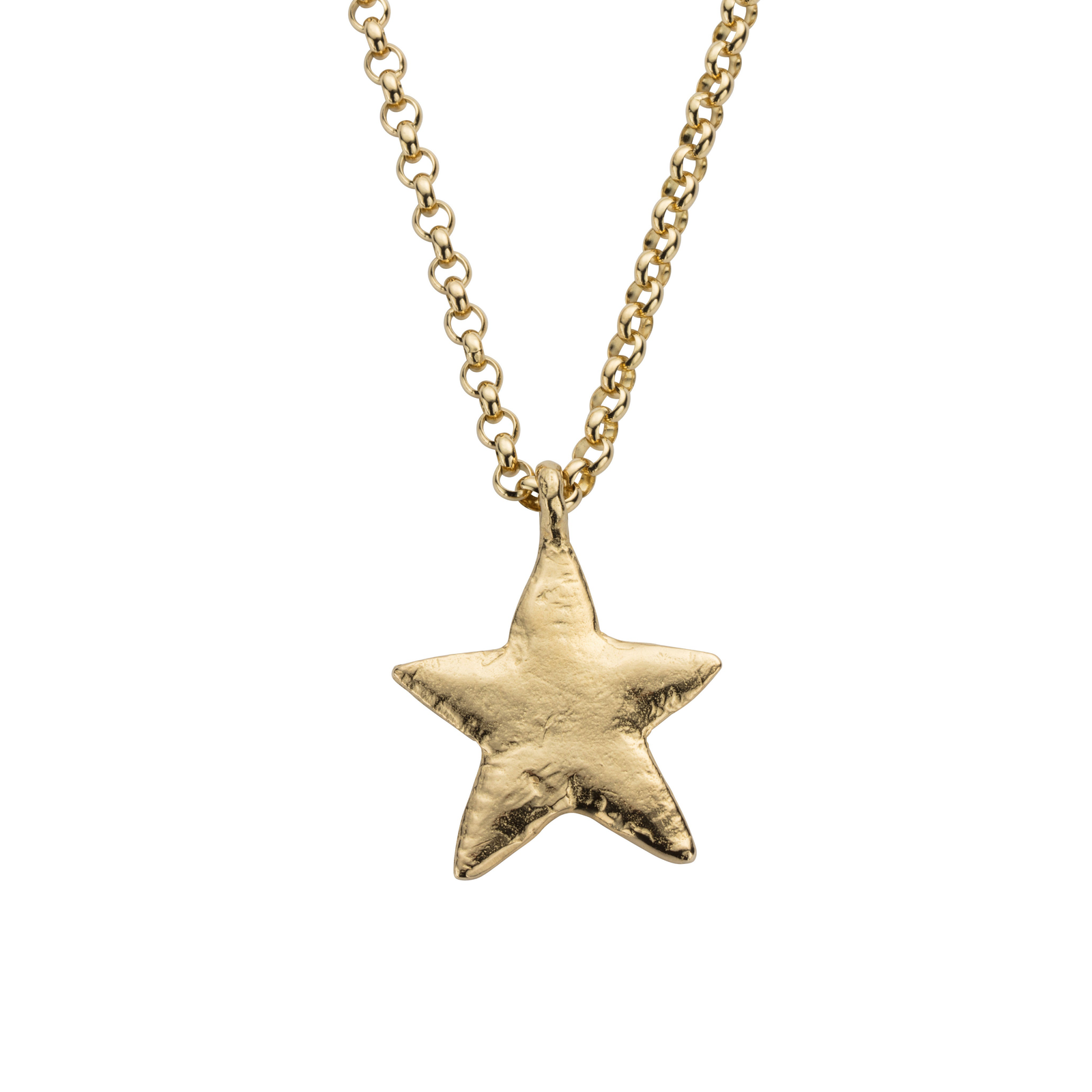 Gold Maxi Star Necklace