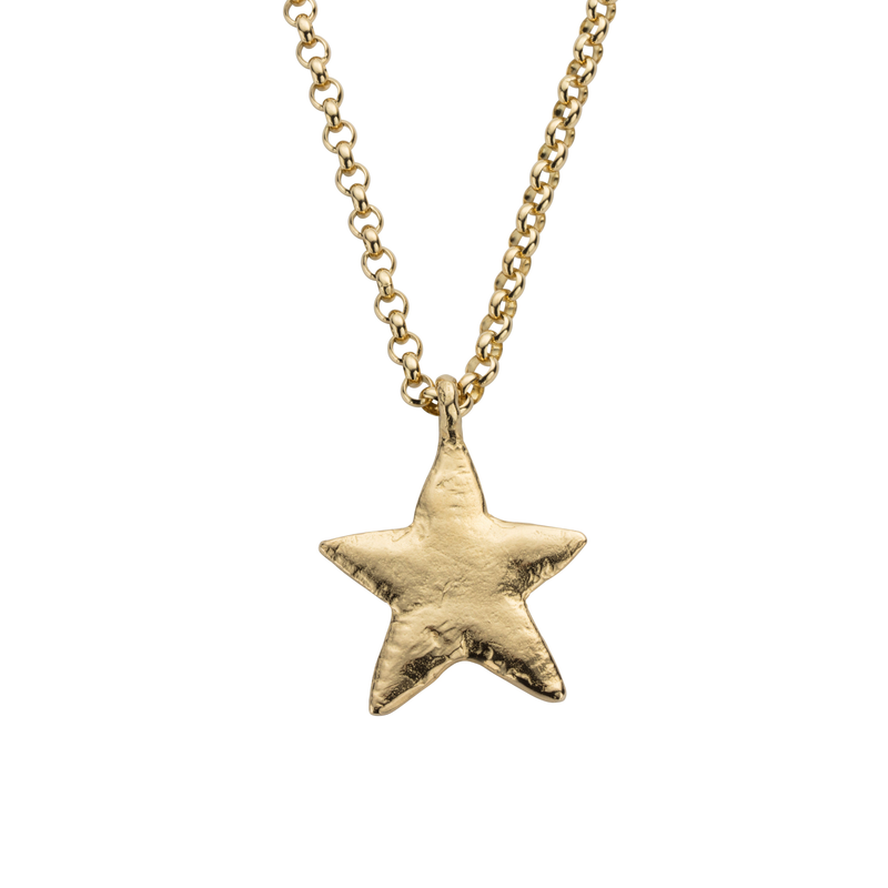 Gold Maxi Star Necklace