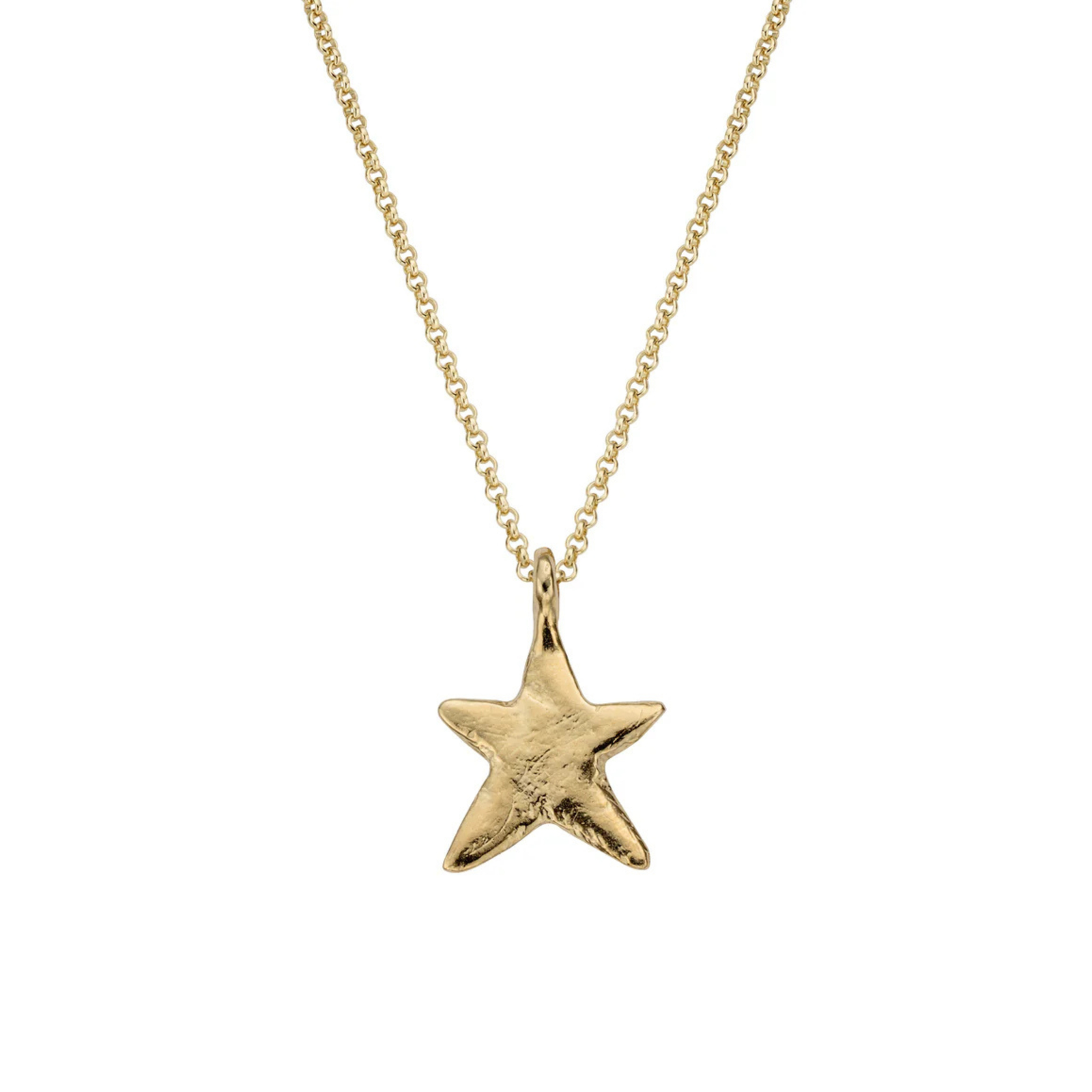 Gold Midi Star Necklace