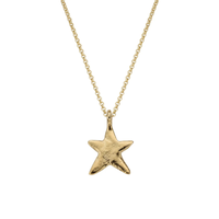 Gold Midi Star Necklace