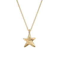 Gold Midi Star Necklace