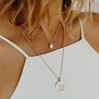 Gold Baby Heart Gift Set