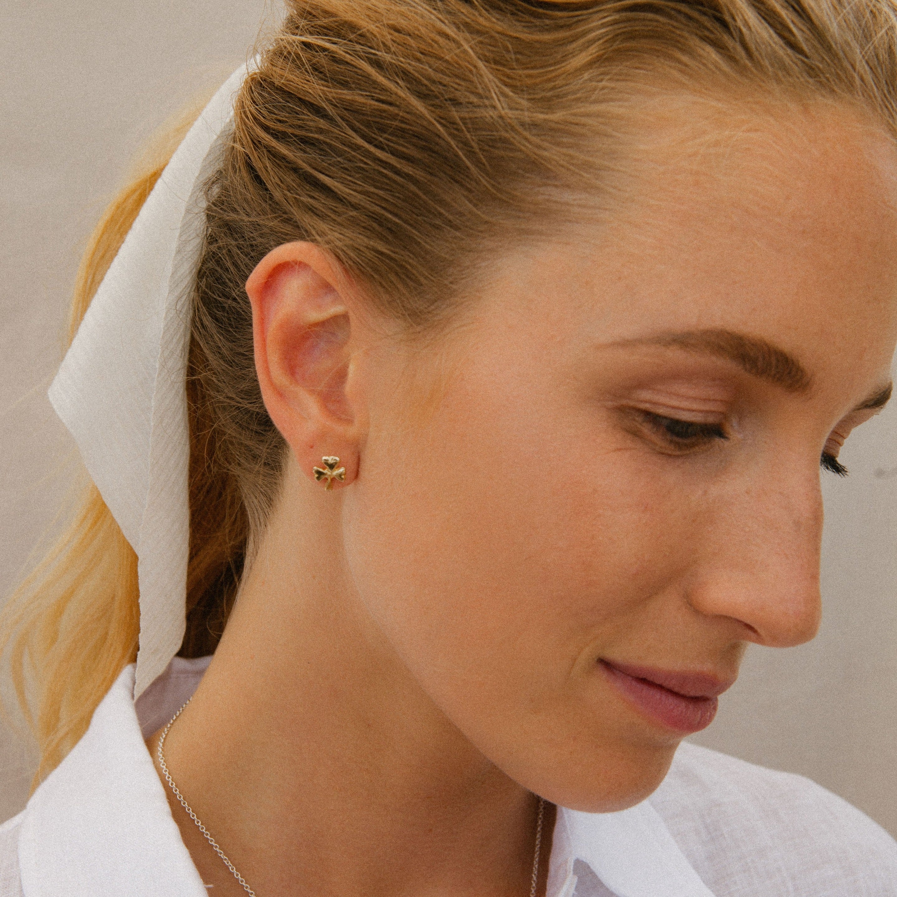 Silver & Gold Baby Shamrock Gift Set