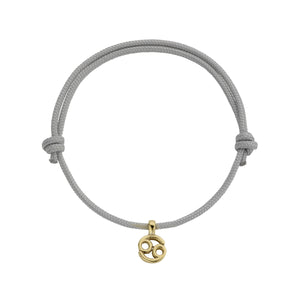 Gold Mini Cancer Horoscope Sailing Rope