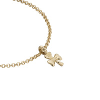 Gold Baby Shamrock Chain Bracelet