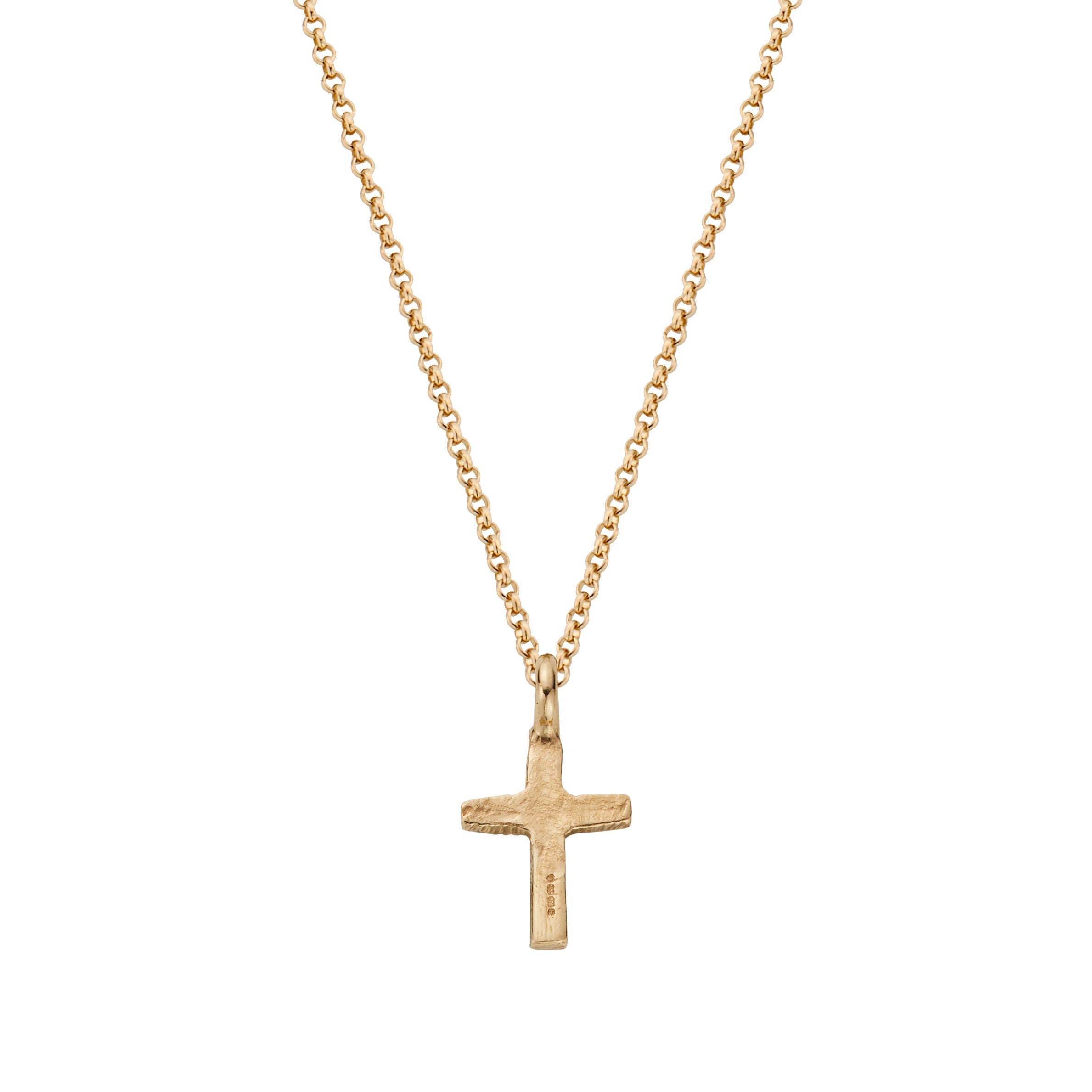 Square on sale cross necklace