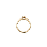 Gold Diamond Promise Ring