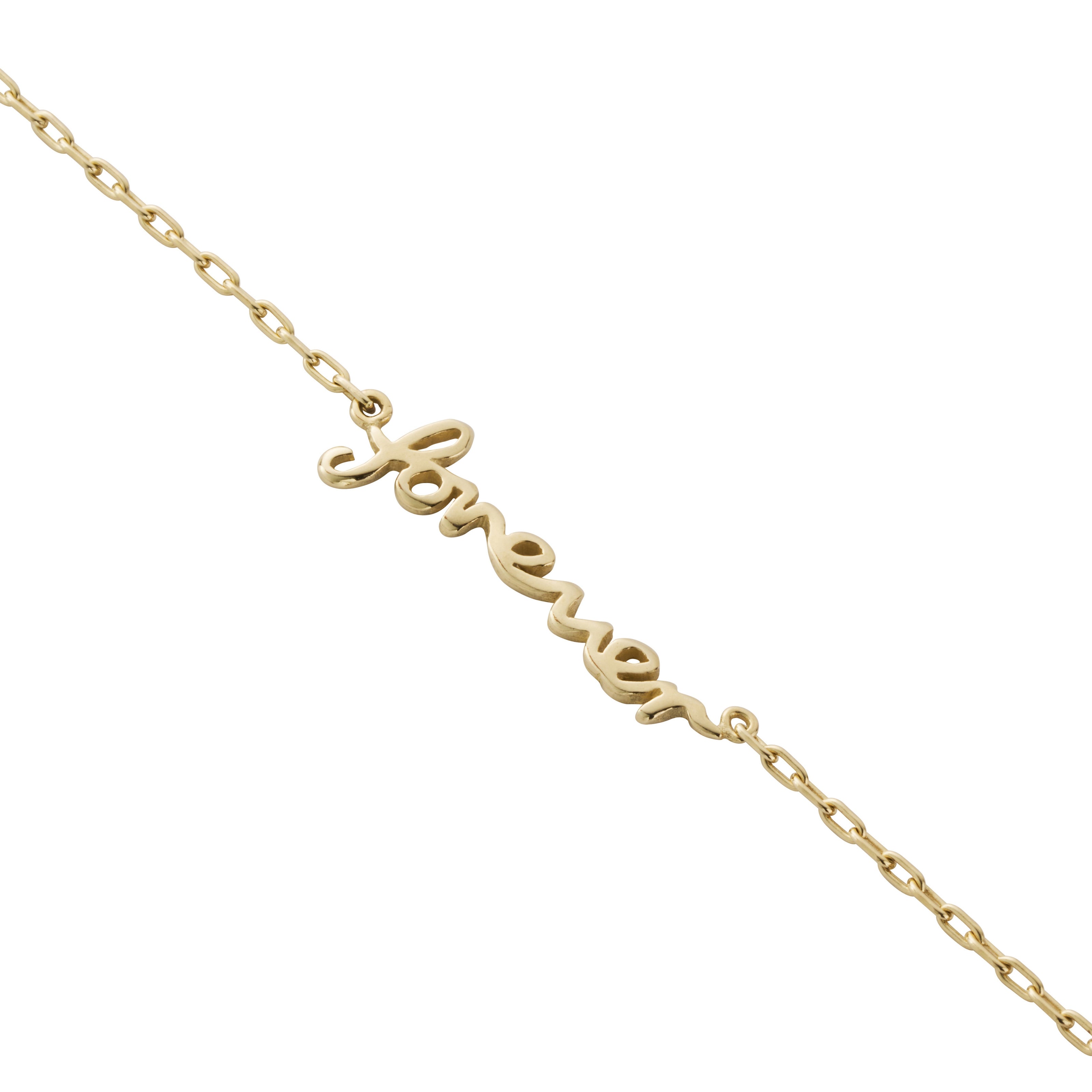 Gold 'Forever' Affirmation Necklace