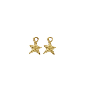 Gold Mini Star Earring Charms