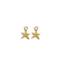 Gold Mini Star Earring Charms