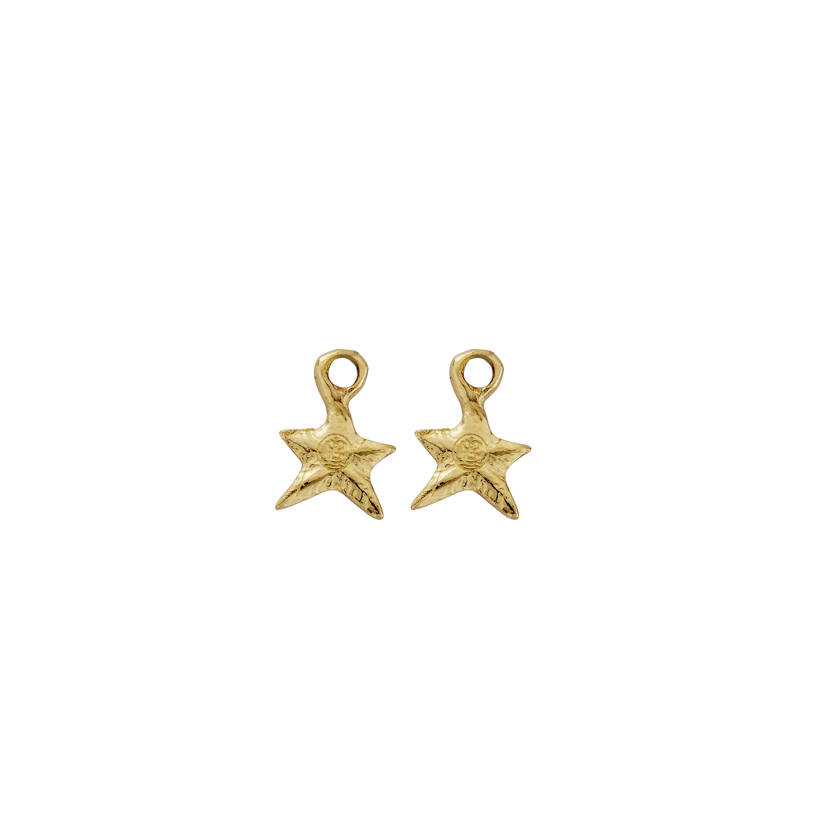 Gold Mini Star Earring Charms