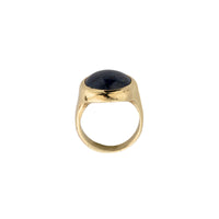 Gold Lapis Mood Ring