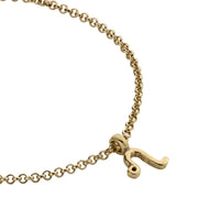 Gold Mini Leo Horoscope Chain Bracelet