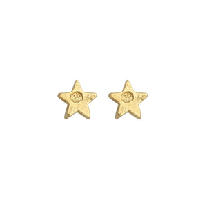 Gold Little Star Ear Charm Set